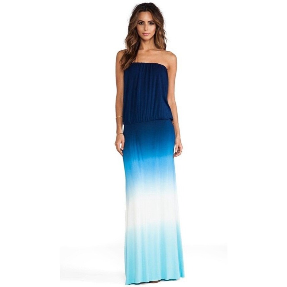 NWT Revolve Young, Fabulous & Broke Sydney Strapless Maxi Dress SZ S
